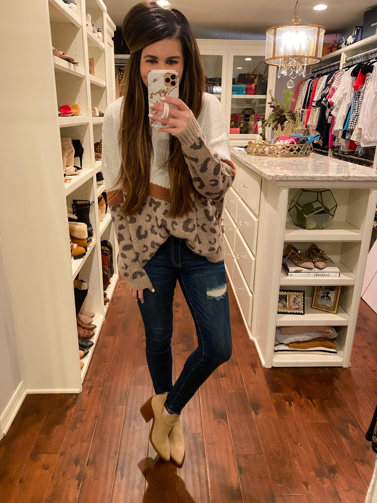 Mae Dark Wash Skinny Jeans