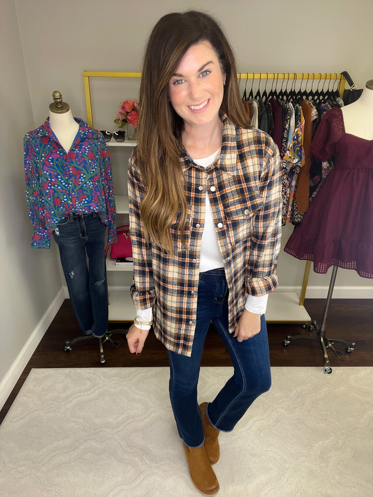 Clue Booties in New Tan