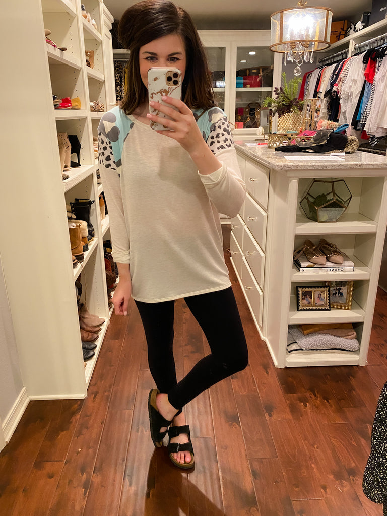 SALE! Colleen Top in Mint *Final Sale*