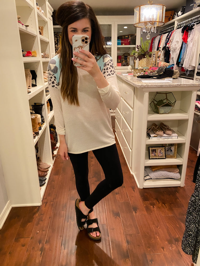 SALE! Colleen Top in Mint *Final Sale*