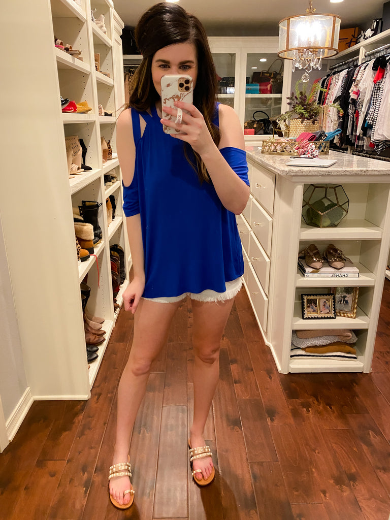 SALE! *BELLES & DOORBUSTER* Simply Summer Tank *Final Sale*