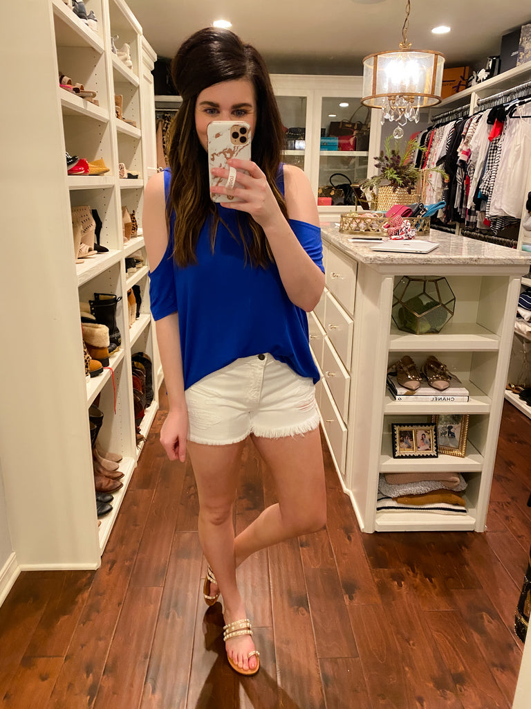 SALE! *BELLES & DOORBUSTER* Simply Summer Tank *Final Sale*