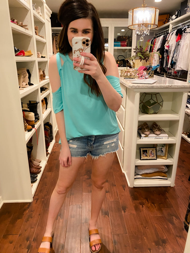 SALE! *BELLES & DOORBUSTER* Simply Summer Tank *Final Sale*