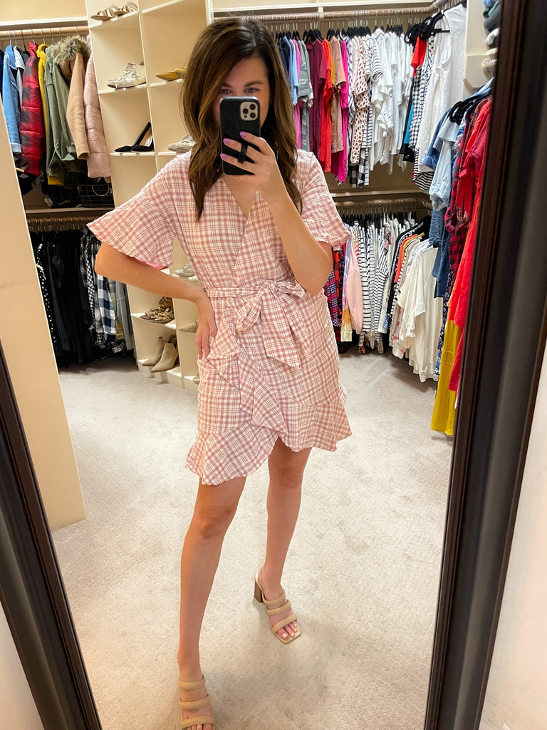 Reese Gingham Dress