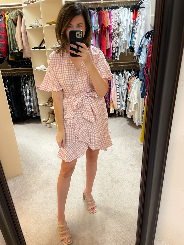 Reese Gingham Dress