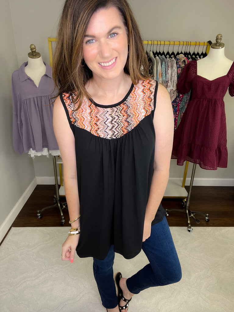 SALE! I Zig, You Zag Tank *Final Sale*