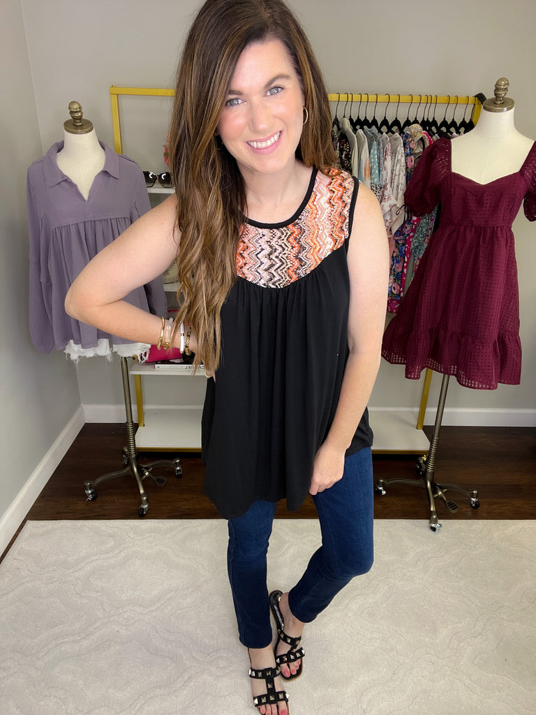 SALE! I Zig, You Zag Tank *Final Sale*