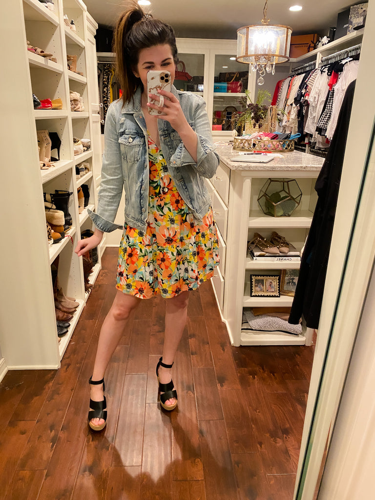 SALE! Burst into Bloom Dress *Final Sale*