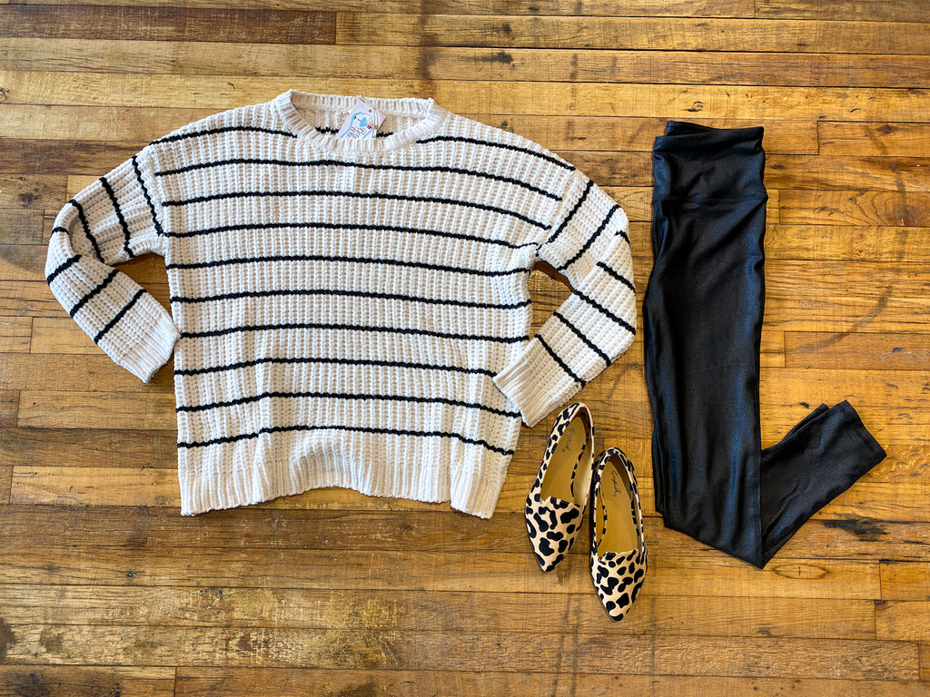 Pebble Faux Leather Leggings