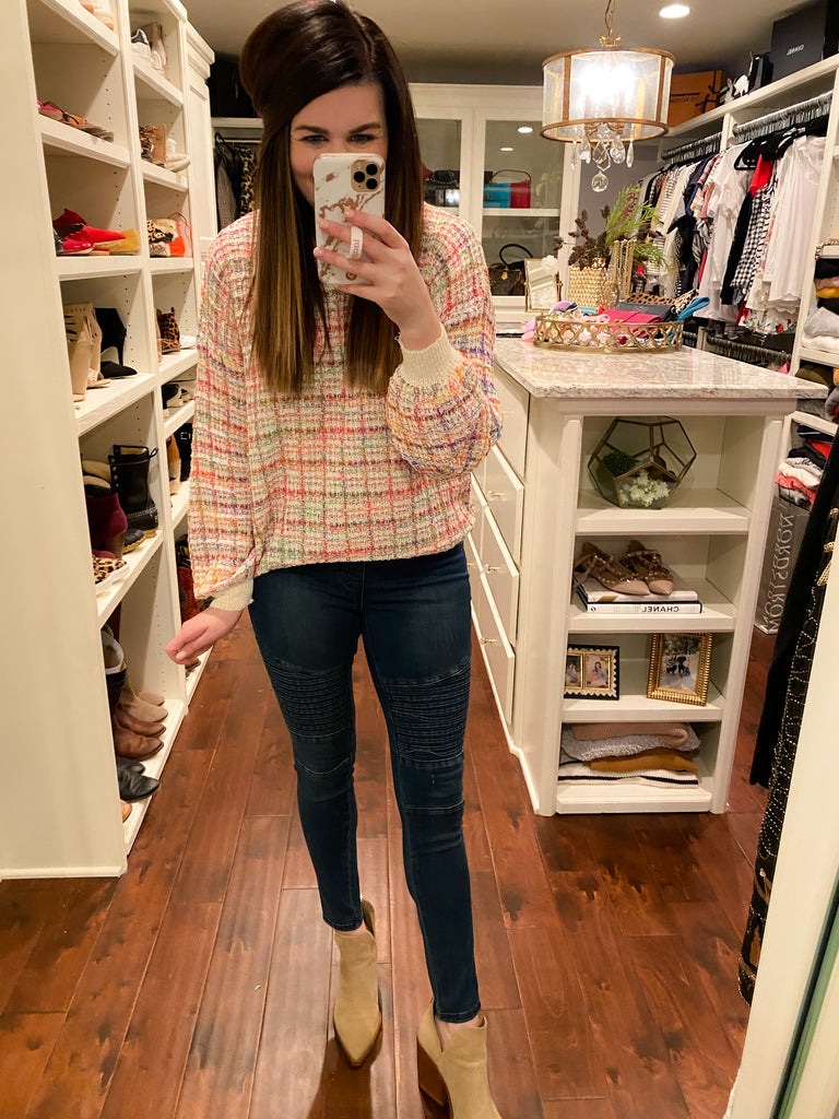 SALE! Denim Moto Jeggings *Final Sale*