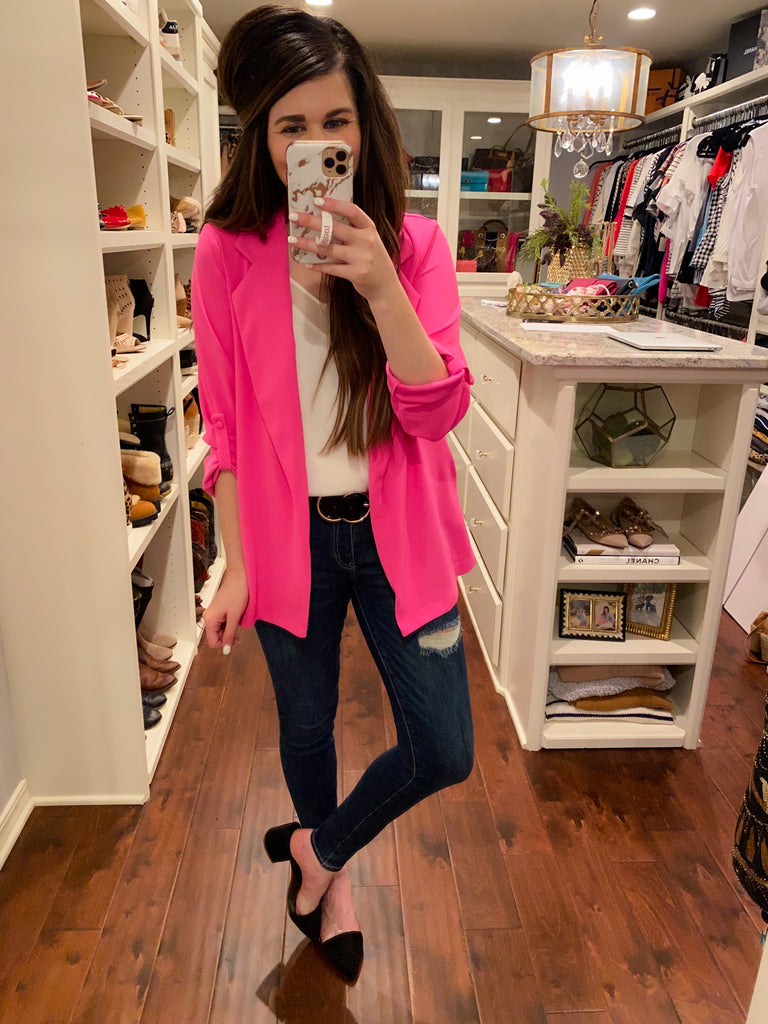 Mae Dark Wash Skinny Jeans