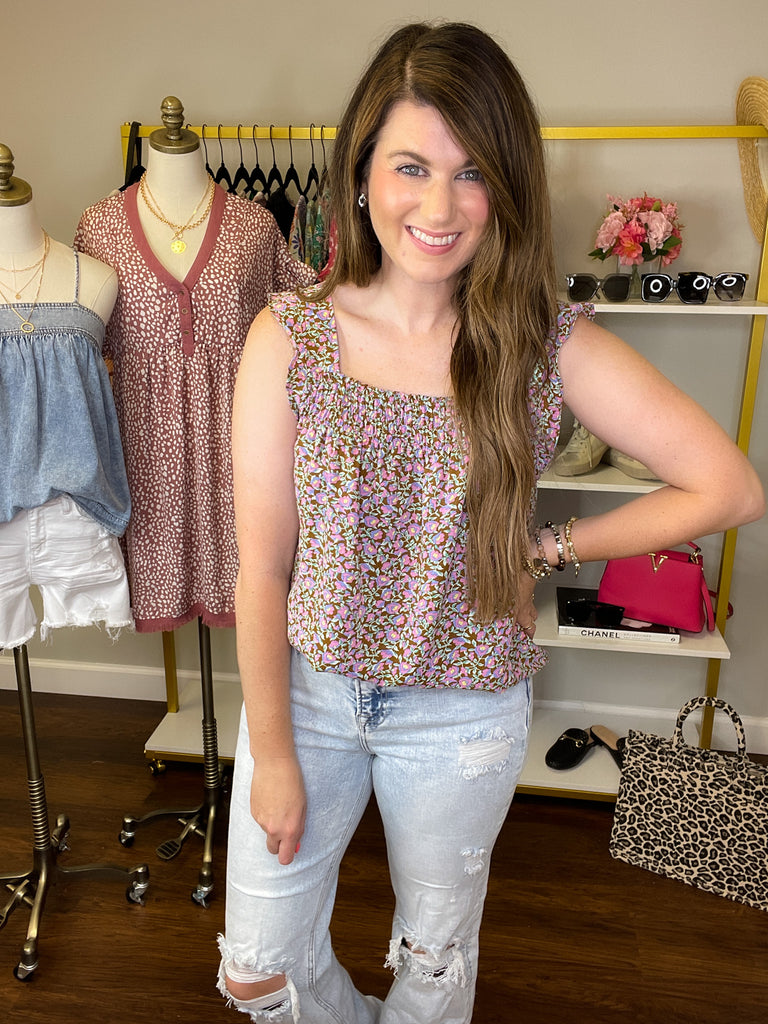 Not a Dream Floral Tank