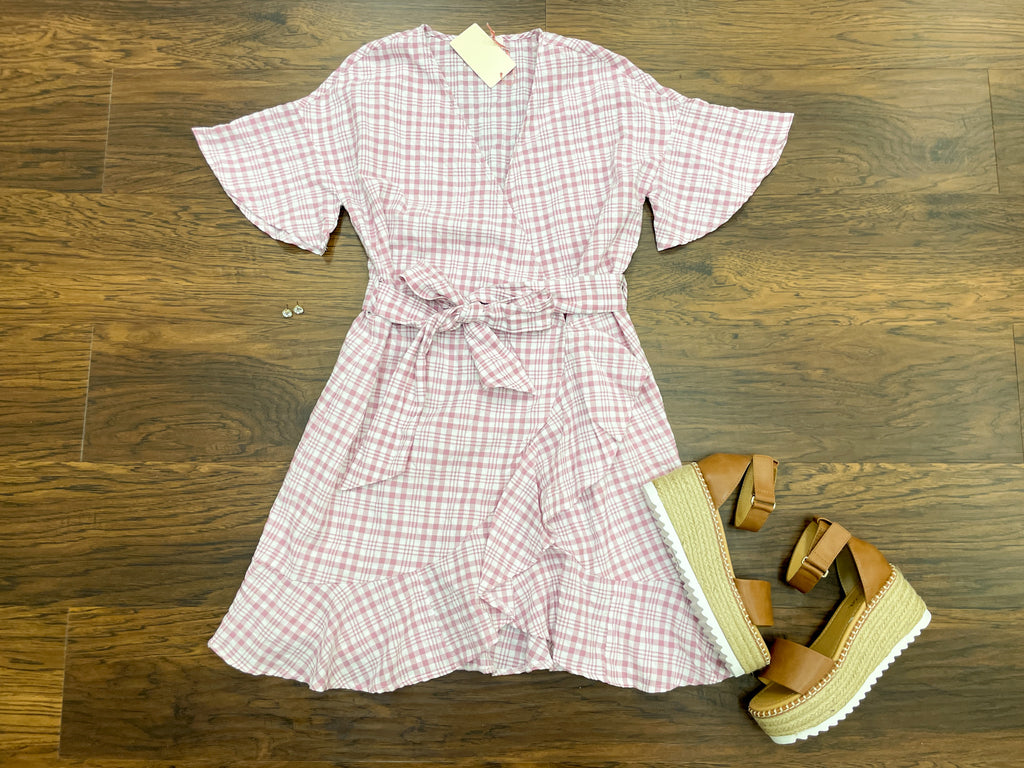 Reese Gingham Dress