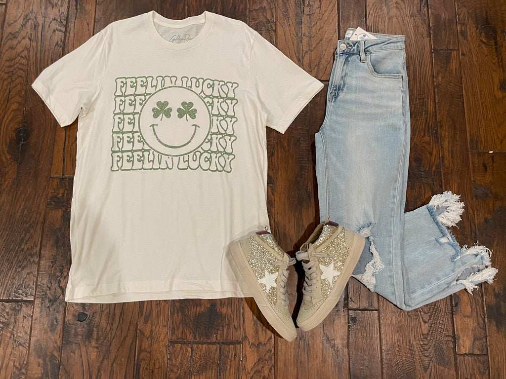 Feelin' Lucky Smiley Tee