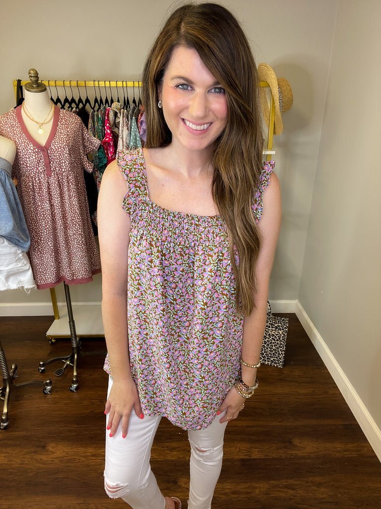 Not a Dream Floral Tank