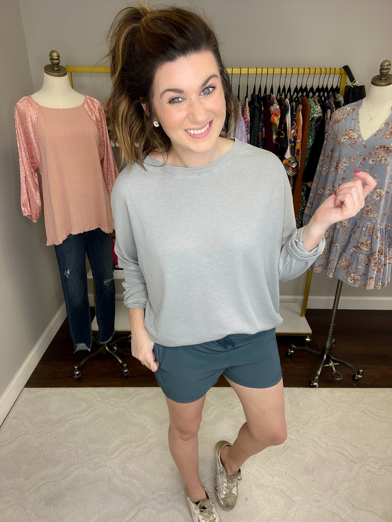 Mono B Hot Girl Walks Shorts in Midnight