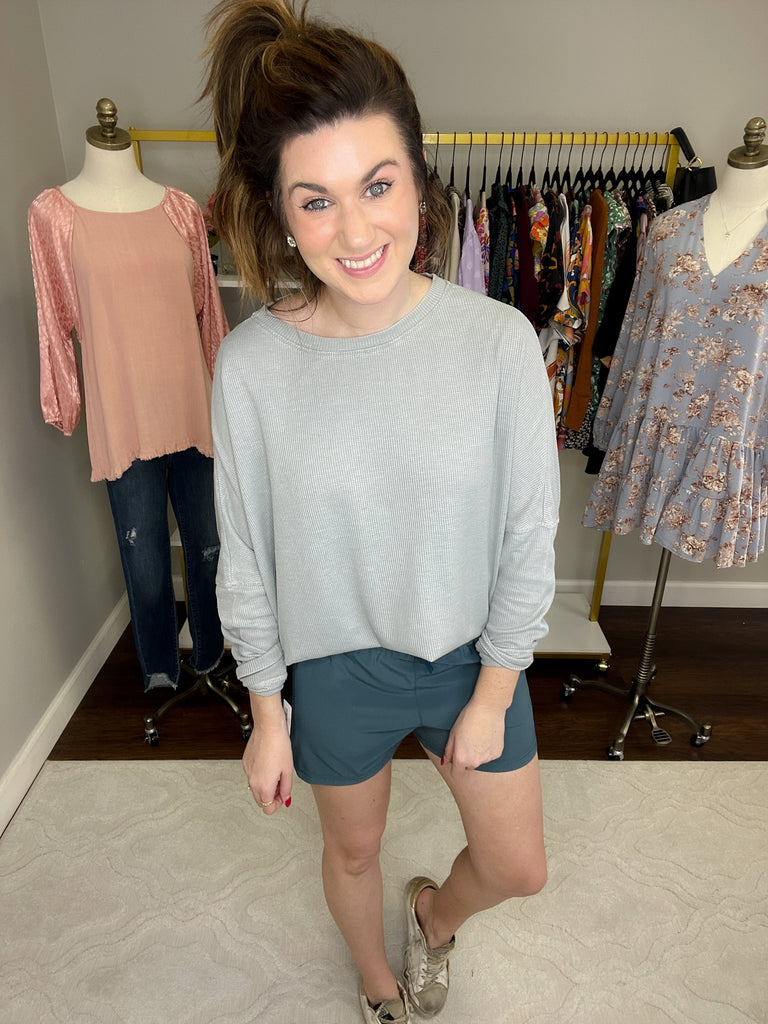 Mono B Hot Girl Walks Shorts in Midnight