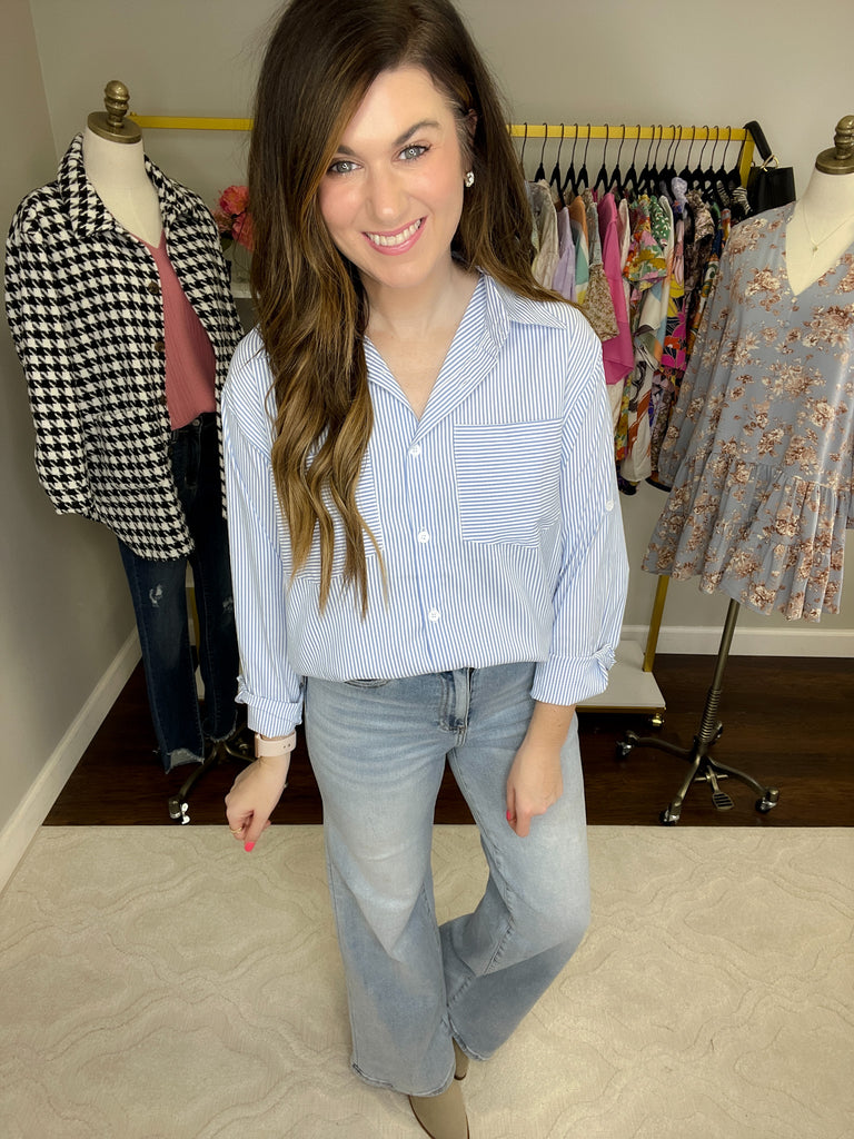 Risen Cyrus Wide Leg Jeans