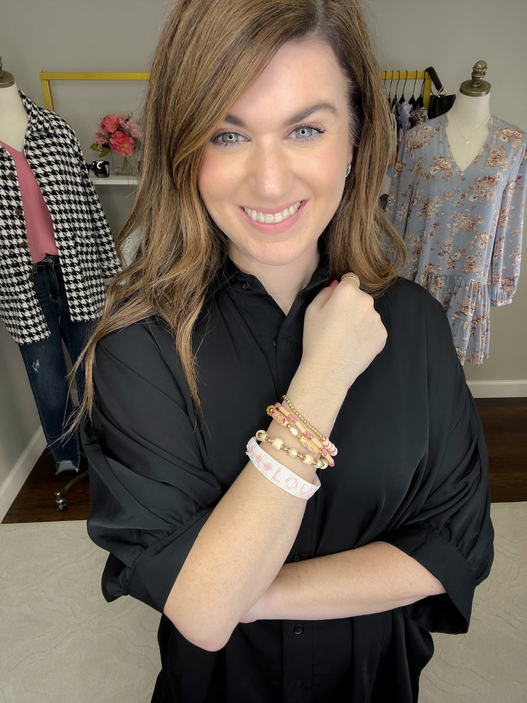 Love Bracelet Stack *Final Sale*
