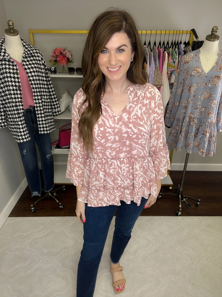 Malibu Cruise Top in Blush