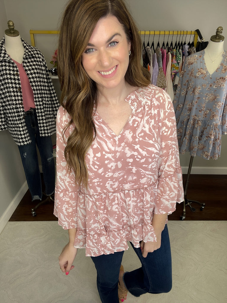 Malibu Cruise Top in Blush