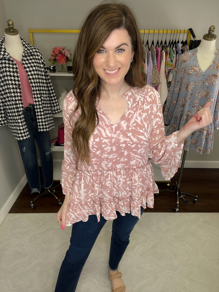 Malibu Cruise Top in Blush