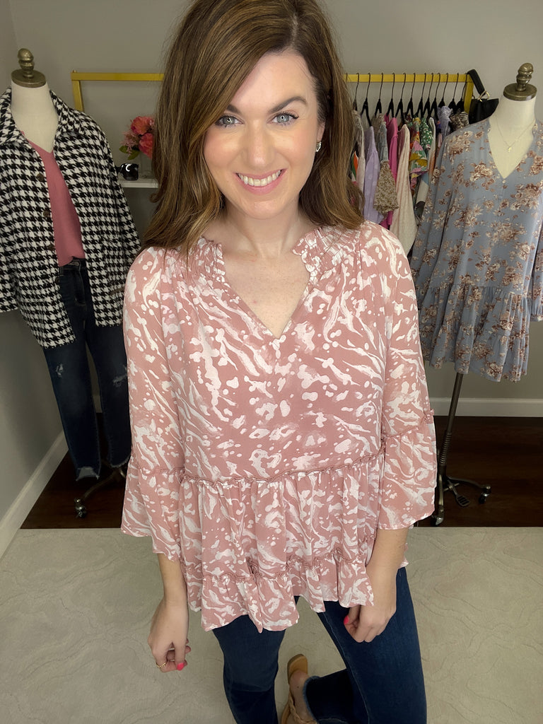 Malibu Cruise Top in Blush