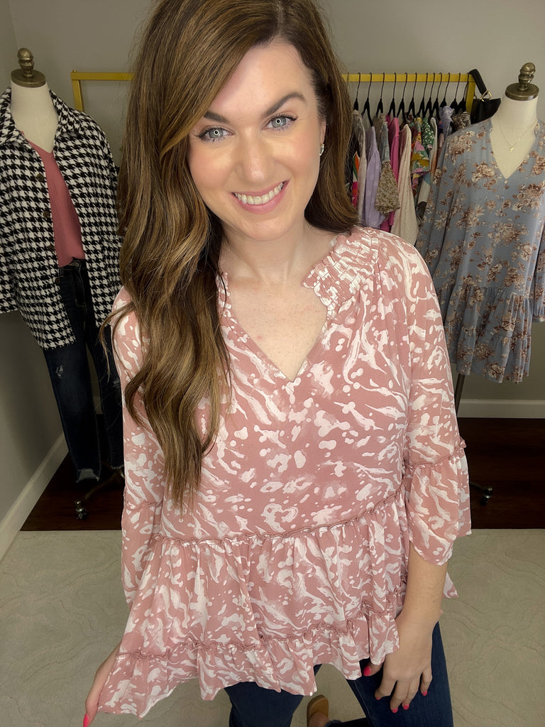 Malibu Cruise Top in Blush