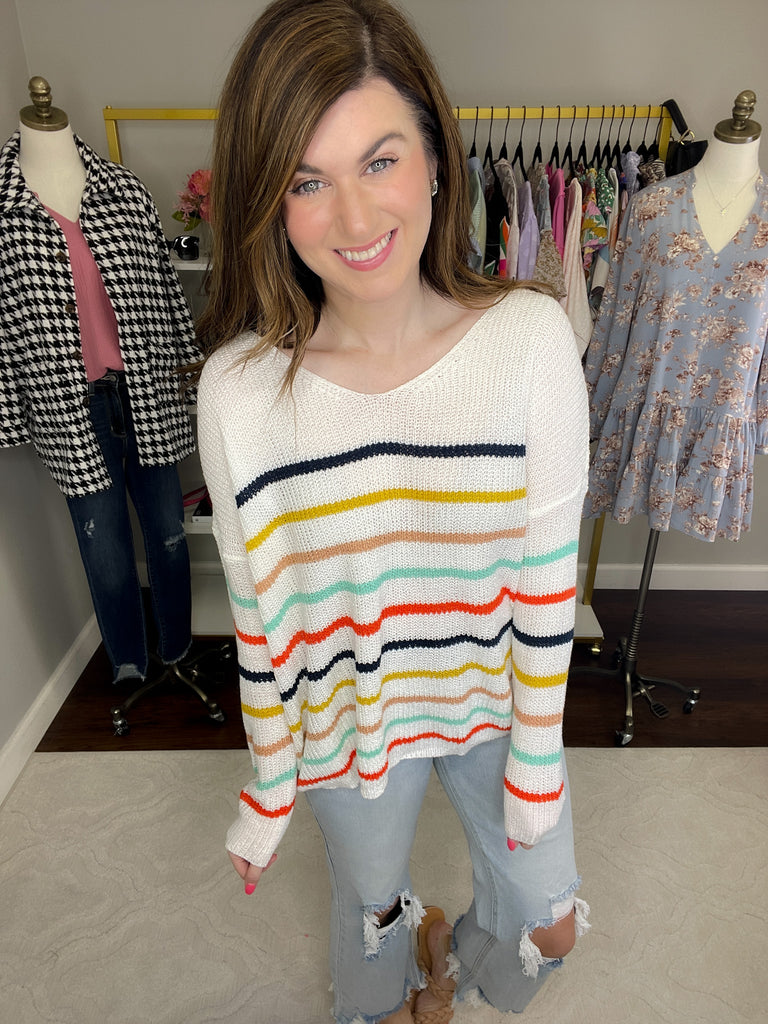 *BIRTHDAY DOORBUSTER* With a Little Luck Sweater *Final Sale*