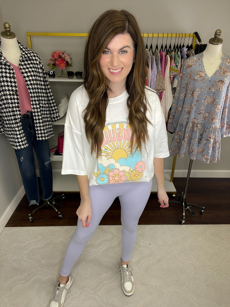 Mono B Leggings Setting Records Leggings in Purple