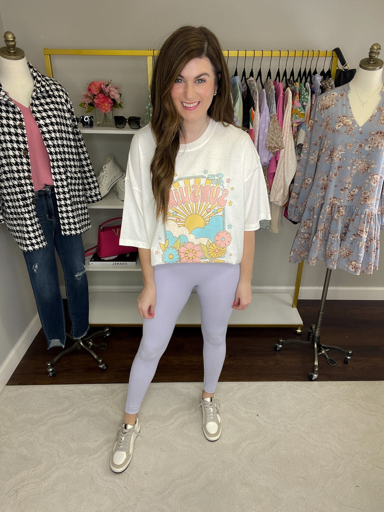 Mono B Leggings Setting Records Leggings in Purple