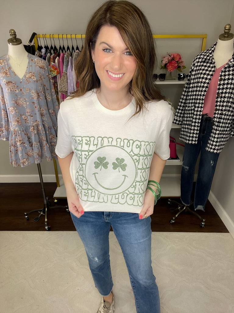 Feelin' Lucky Smiley Tee