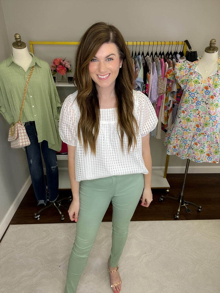 SALE! Real Love Top in White *Final Sale*