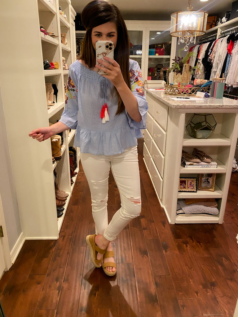 SALE! *BELLES & DOORBUSTER* Dreamy Destination Top *Final Sale*