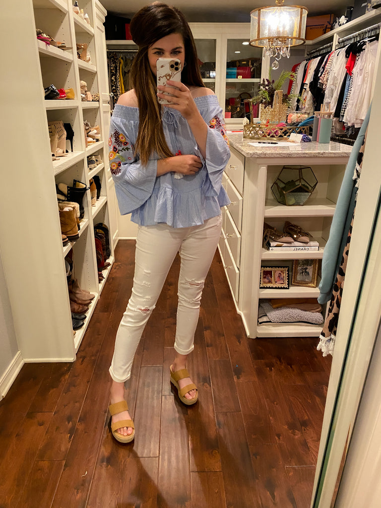 SALE! *BELLES & DOORBUSTER* Dreamy Destination Top *Final Sale*