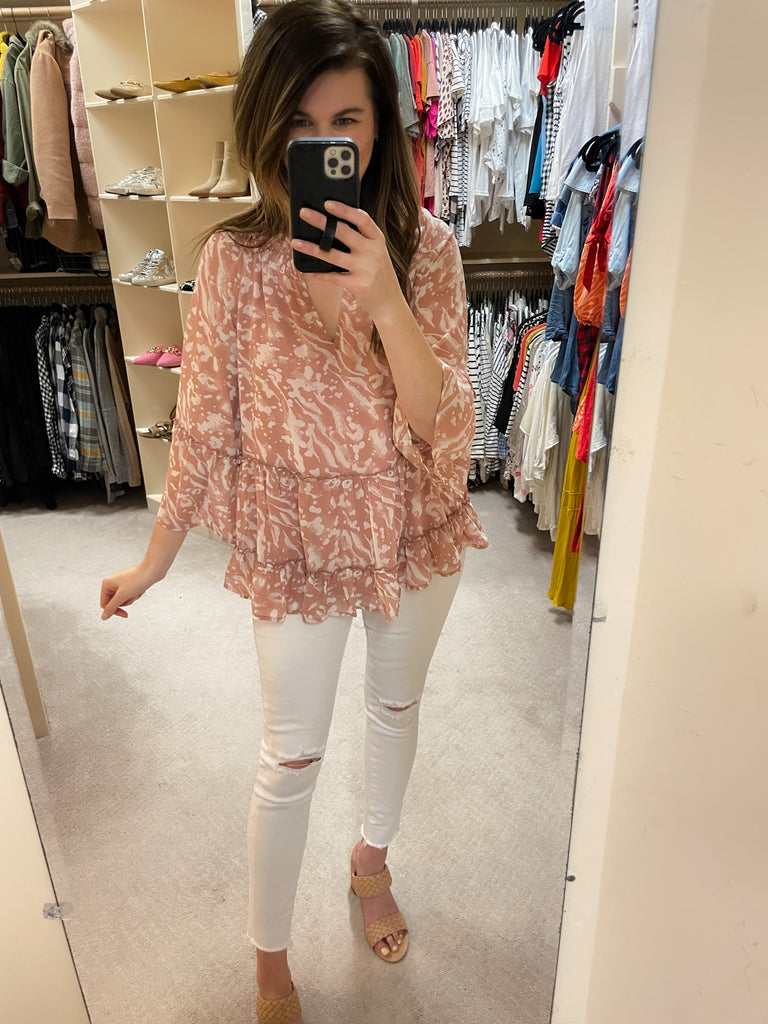 Malibu Cruise Top in Blush
