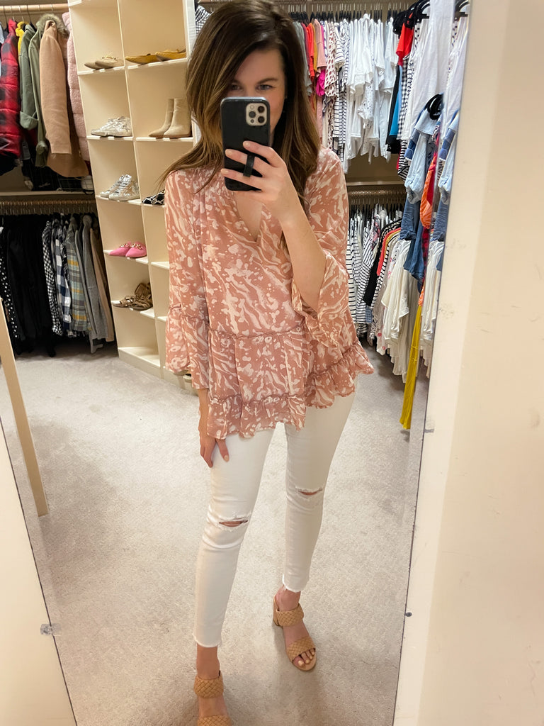 Malibu Cruise Top in Blush