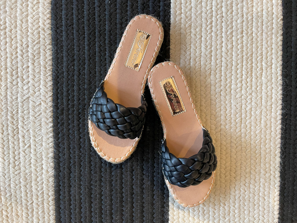 Alameda Sandals in Black