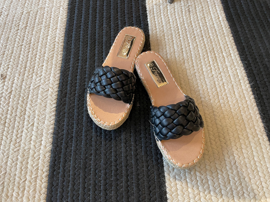 Alameda Sandals in Black