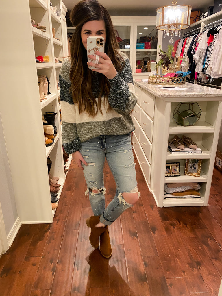 KanCan Pollock Paint Spot Jeans