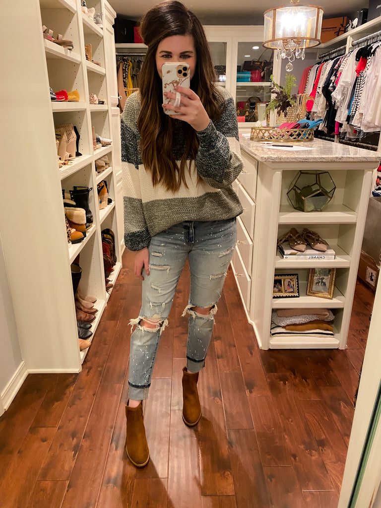 KanCan Pollock Paint Spot Jeans