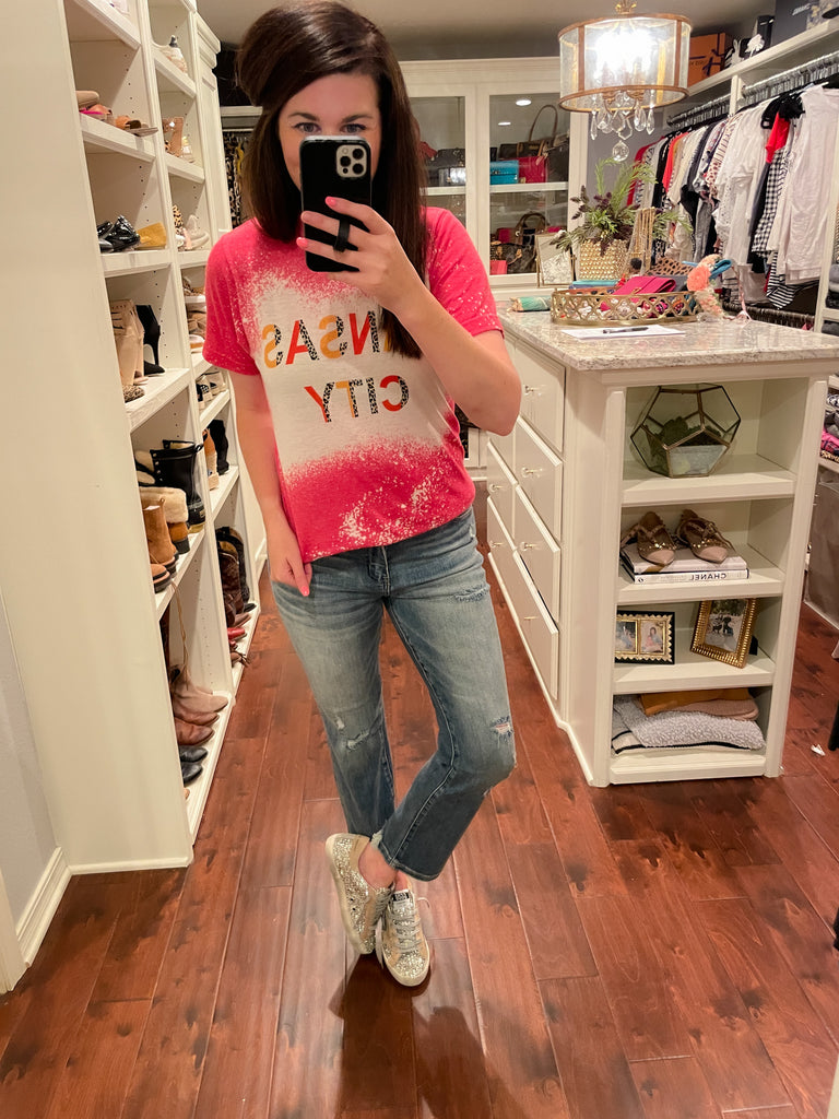 Bleached Kansas City Tee