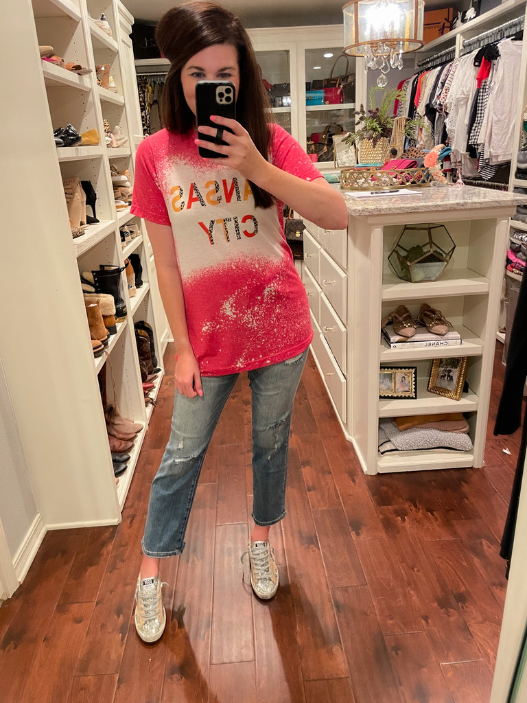 Bleached Kansas City Tee