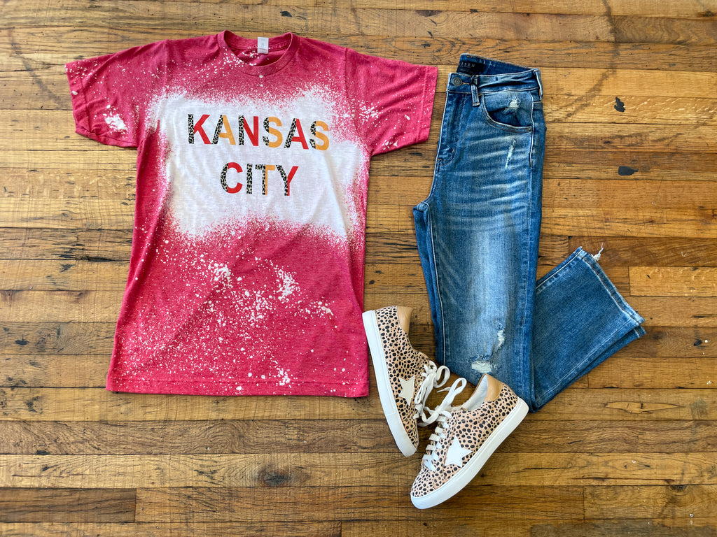 Bleached Kansas City Tee