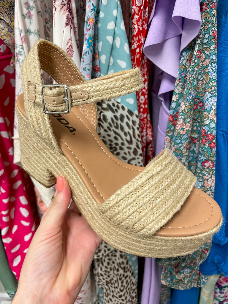 SALE! Good Impression Platform Sandals *Final Sale*