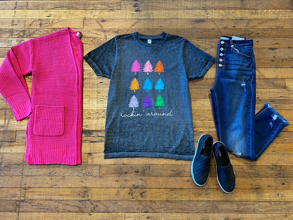 Rockin' Around the Christmas Tree Tee