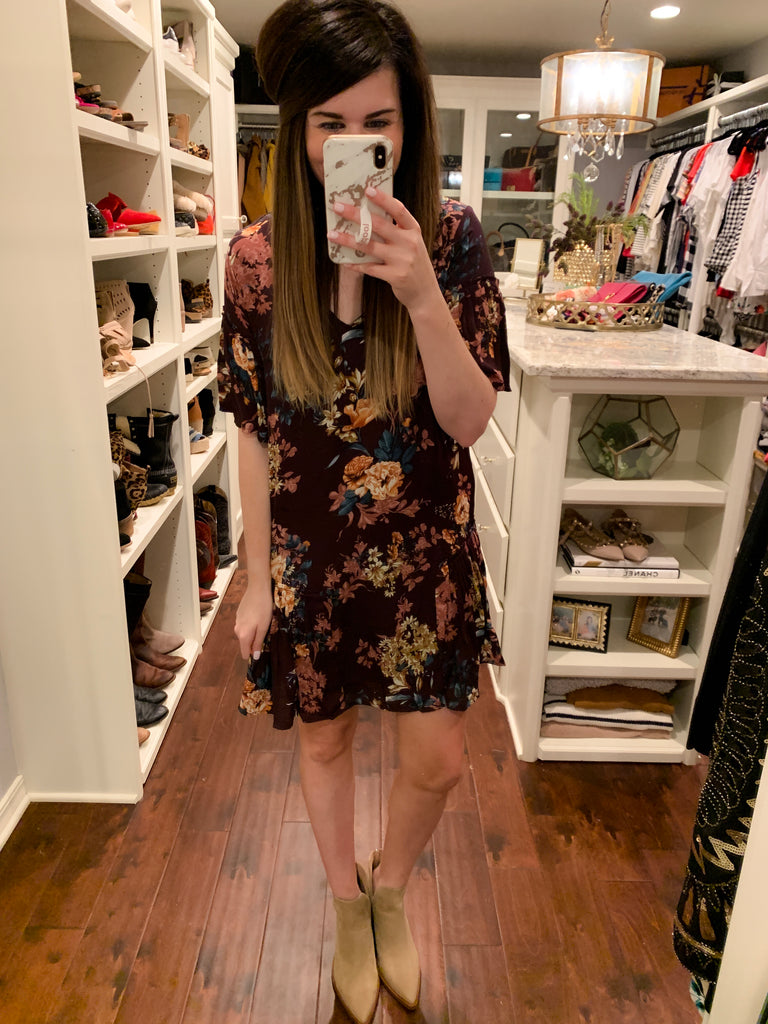 Field of Dreams Floral Dress