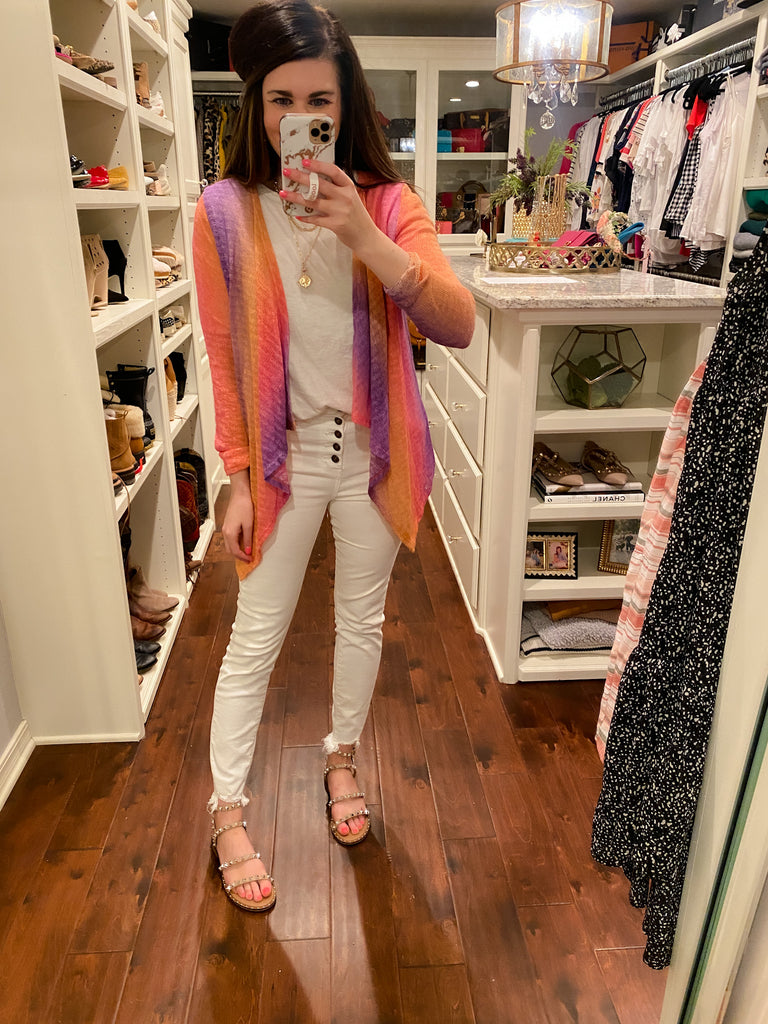 SALE! Sunset on the Beach Ombre Cardigan *Final Sale*
