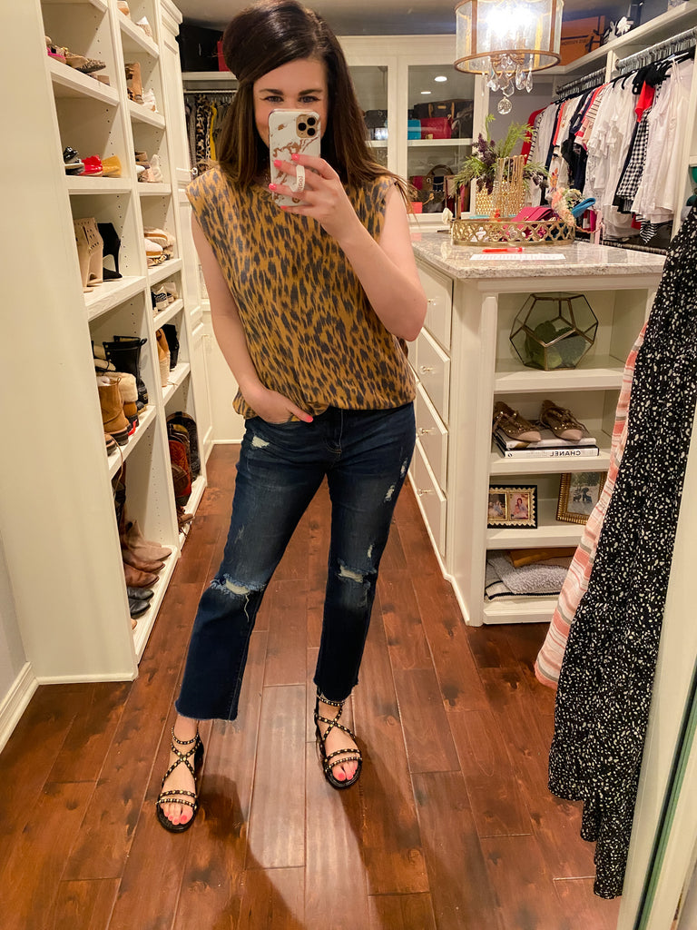 Mykonos Sandals in Black