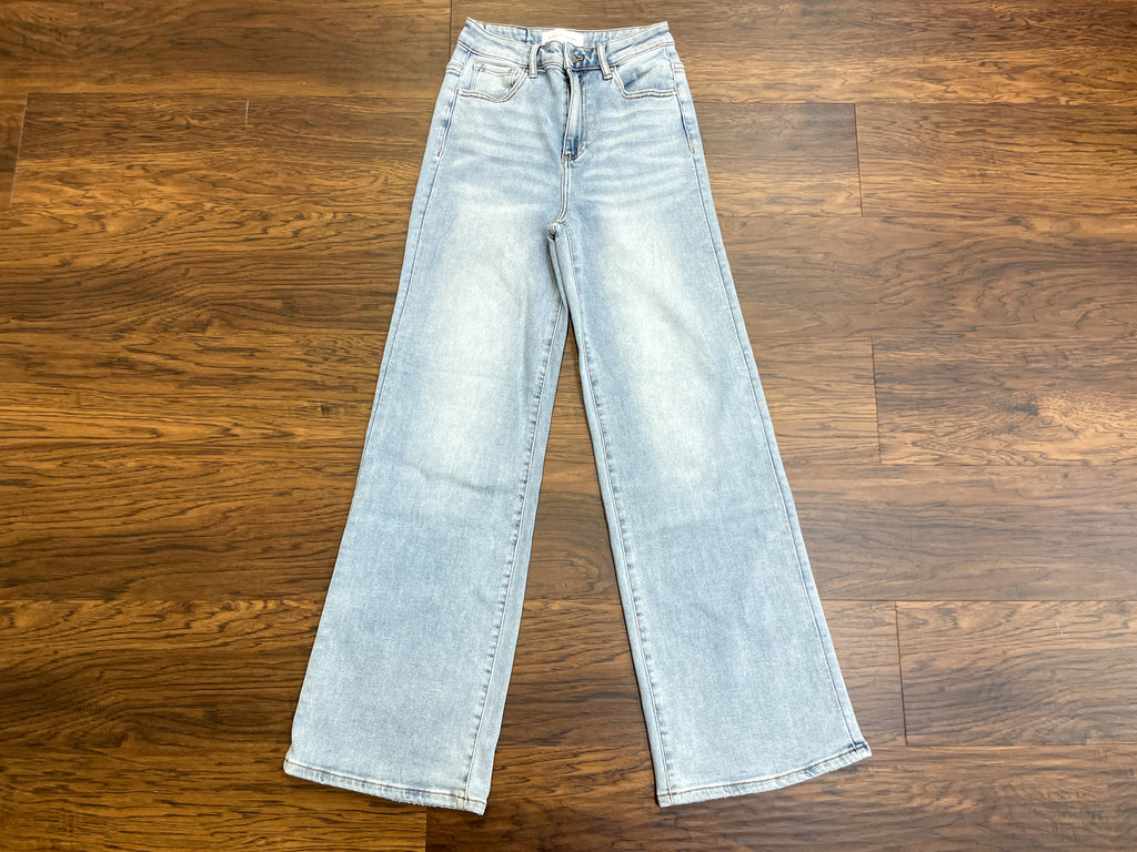 Risen Cyrus Wide Leg Jeans